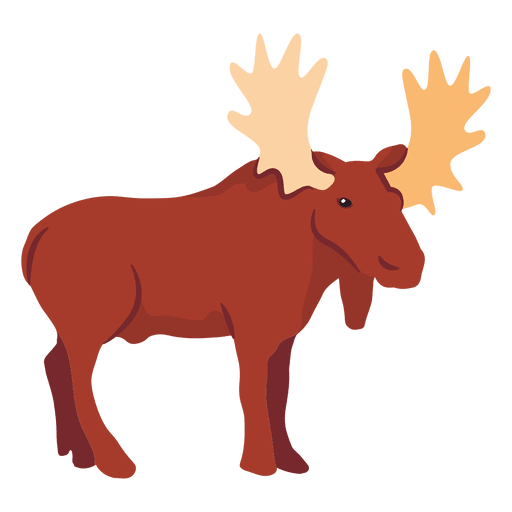 Vector Moose PNG File