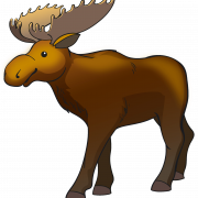 Vector Moose PNG Free Image