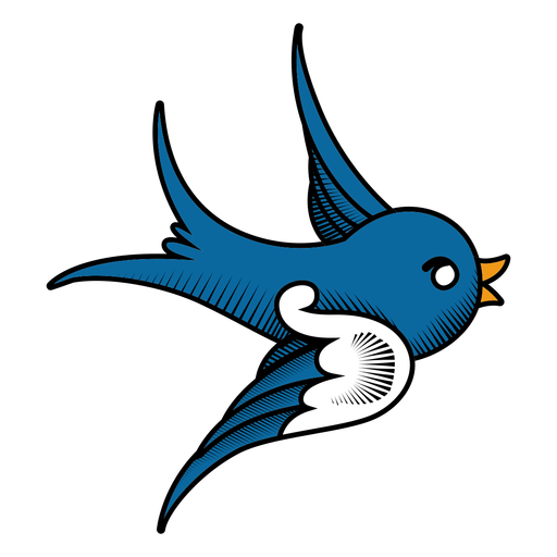Vector Swallow PNG Image
