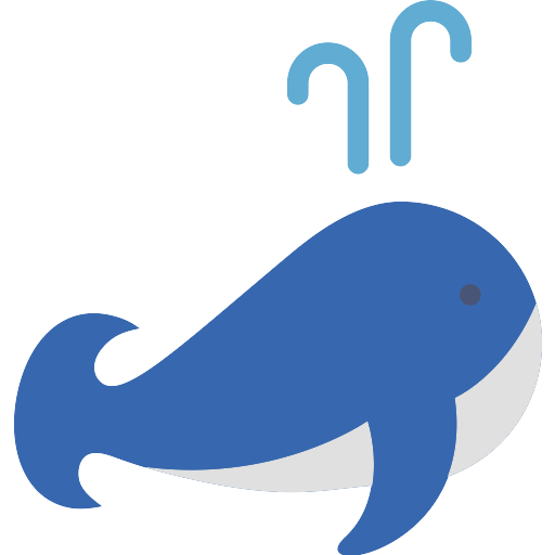 Vector Whale PNG Pic