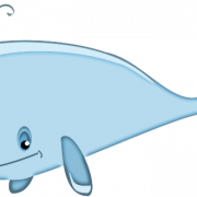 Vector Whale PNG Picture