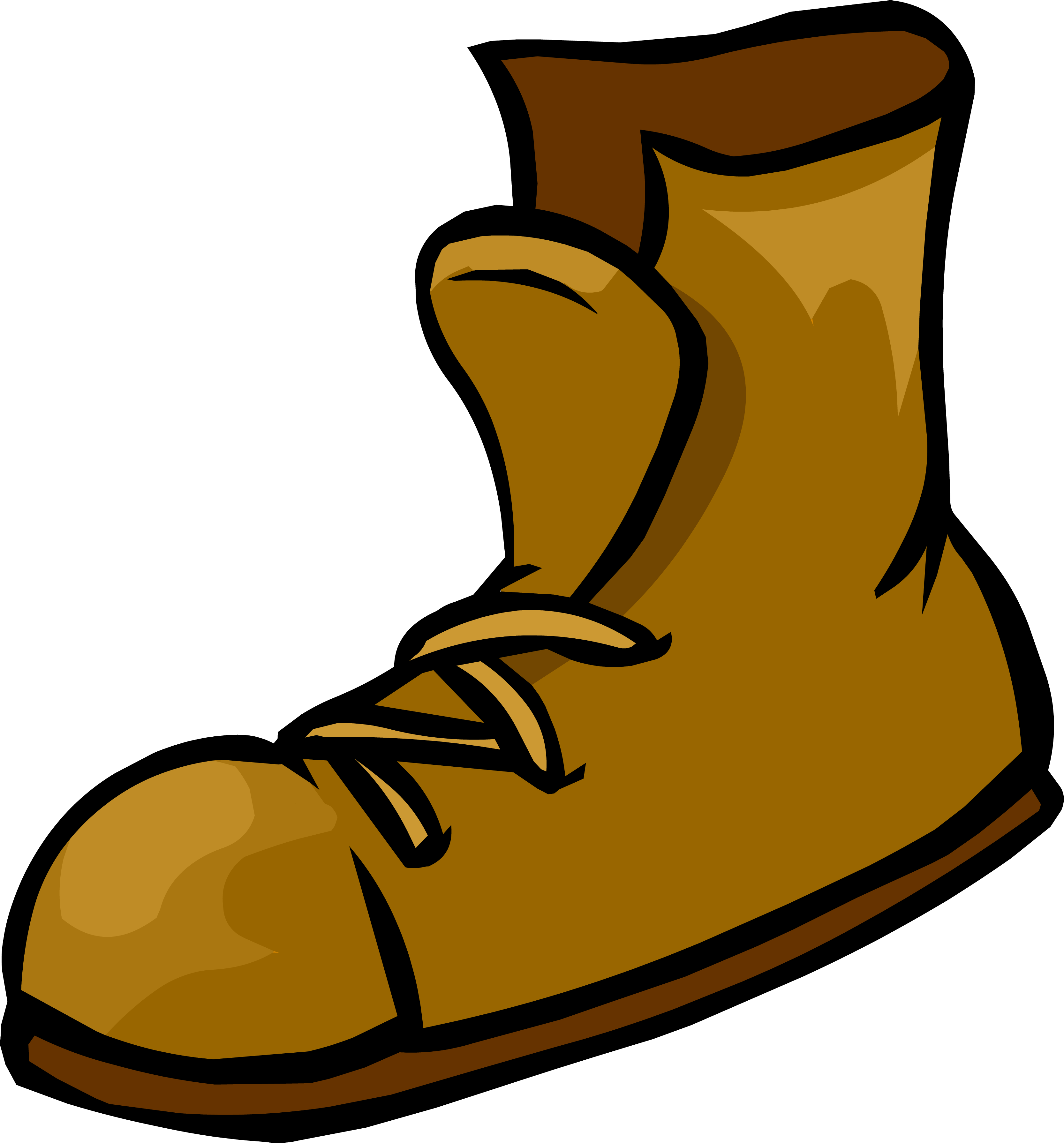 Vector Winter Boot PNG Image