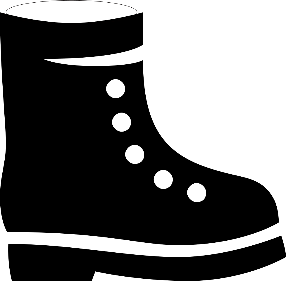 Vector Winter Boot PNG Pic