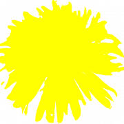 Желтый одуванчик