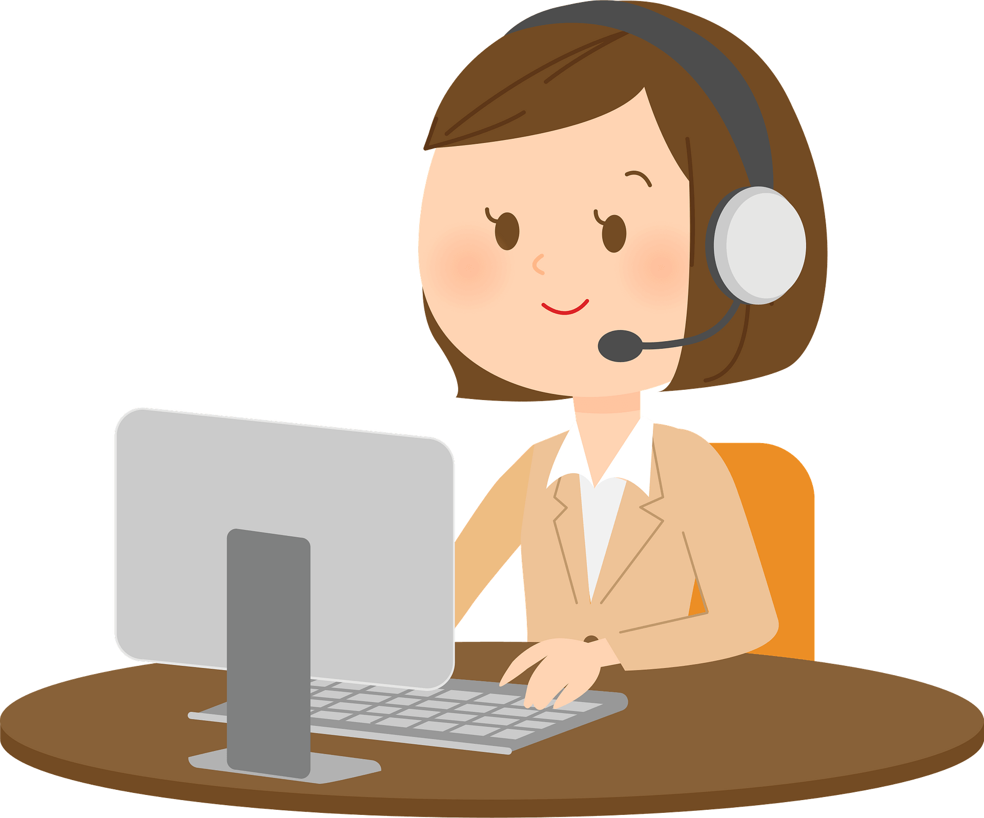 Call Service Support PNG File