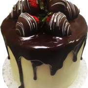 Imagem PNG de aniversário de bolo de chocolate