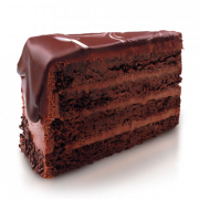Chocolate cake PNG Mataas na kalidad ng imahe