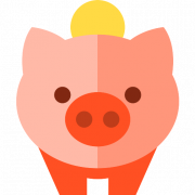 Monete Piggy Bank Png Clipart