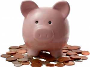 Coins Piggy Bank PNG File