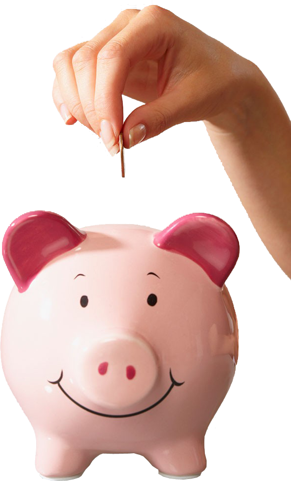 Para Piggy Bank Png resmi