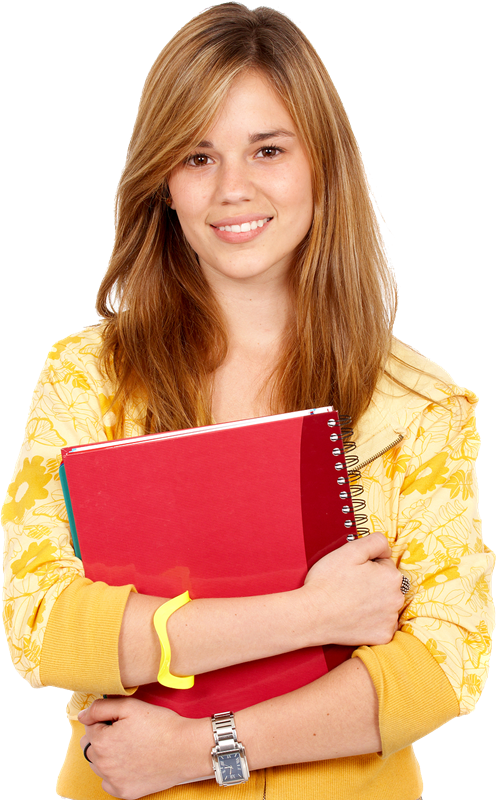 College Student PNG High Quality Image