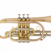 Cornet Musical Instrument PNG -afbeelding