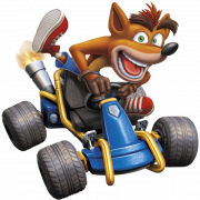 Crash Bandicoot Video Game PNG Image de haute qualité