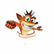 Crash Bandicoot Video Game PNG -afbeelding