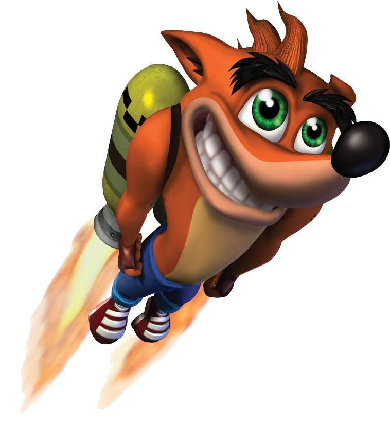 Crash Bandicoot Video Game PNG Picture