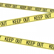 Crime Tape PNG HD -afbeelding
