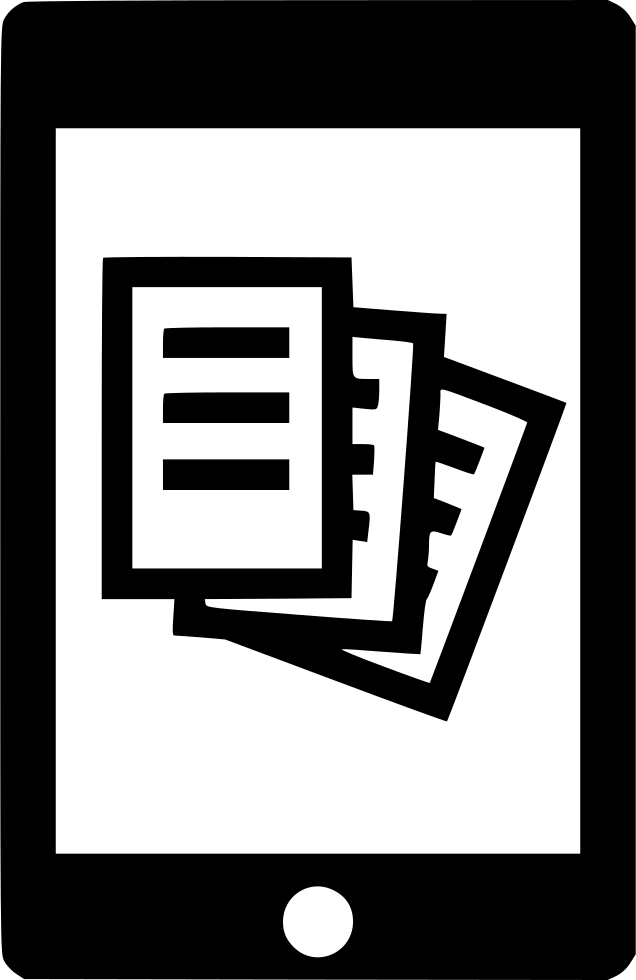 E Book Tablet PNG Picture