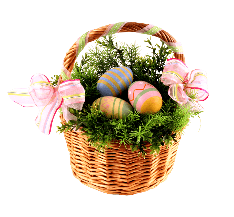 Easter Bucket PNG Image