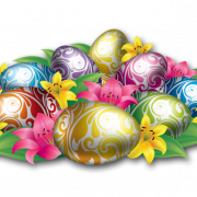 Huevos de Pascua transparentes