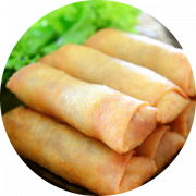 Fried Chinese Spring Roll PNG -Datei