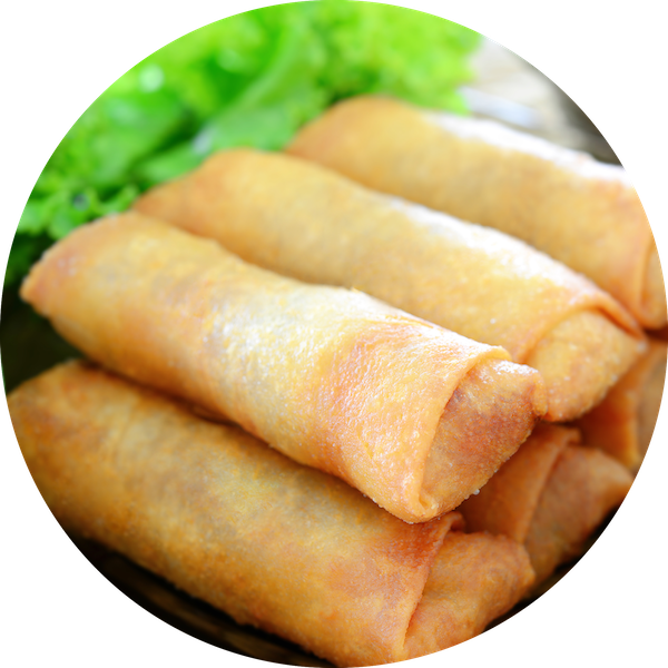 Fried Chinese Spring Roll PNG File