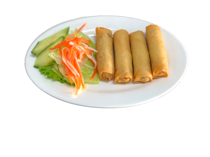 Fried Chinese Spring Roll PNG Free Image