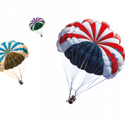 Glijdende parachute png foto