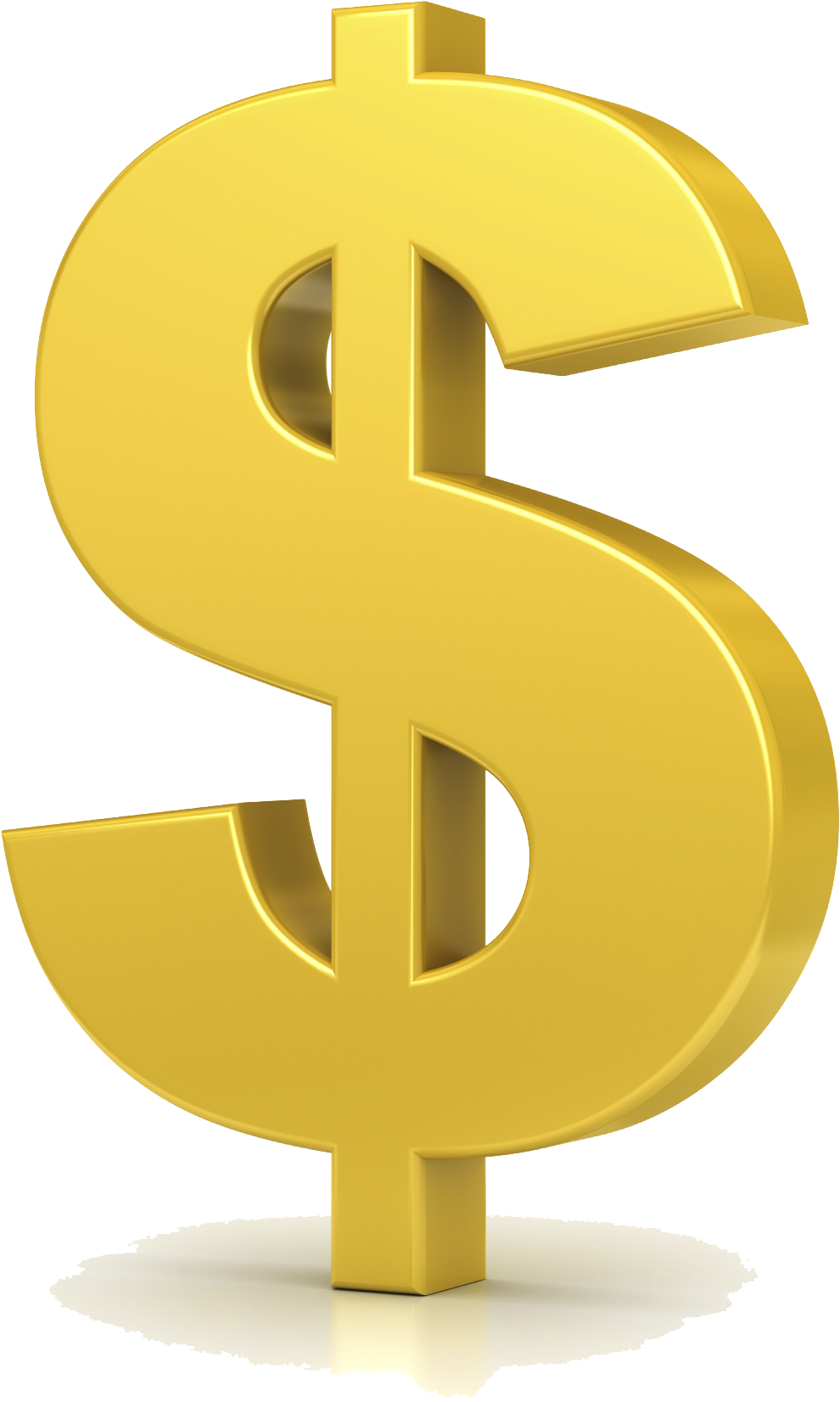 Gold Dollar PNG Picture