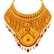Gold Jewellery Necklace PNG Free Download