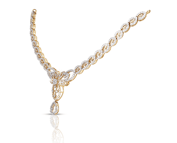 Gold Jewellery Necklace PNG Image