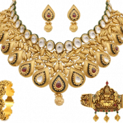 Gold Jewellery PNG High Quality Image