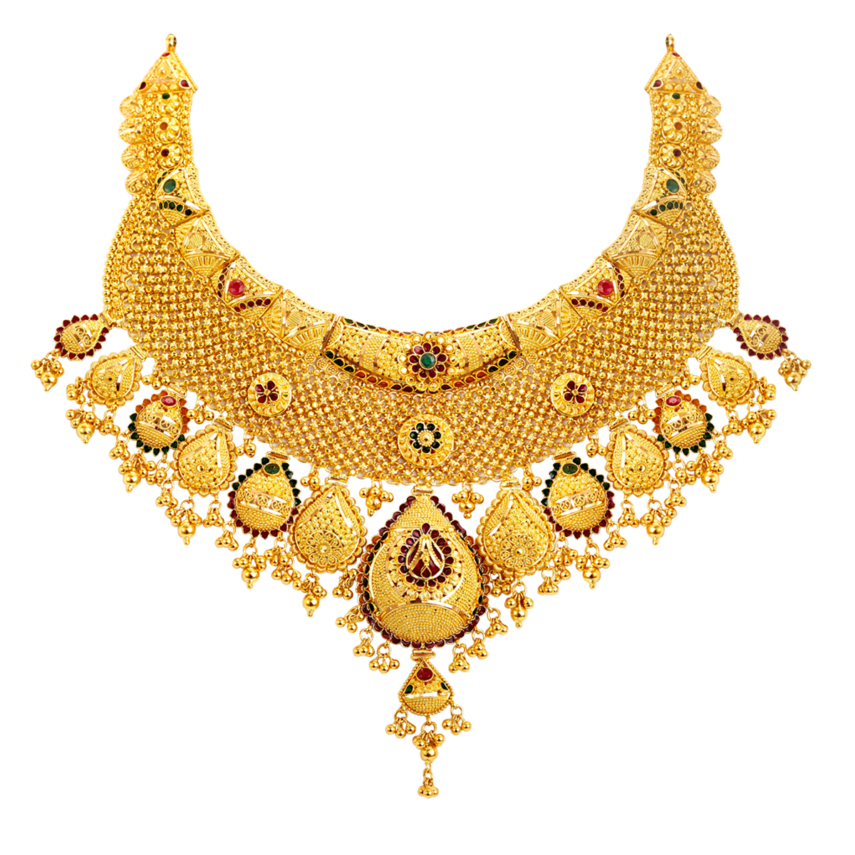 Gold Necklace Transparent