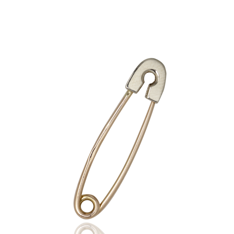 Gold Safety Pin PNG Picture