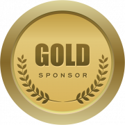 Gouden sponsor transparant