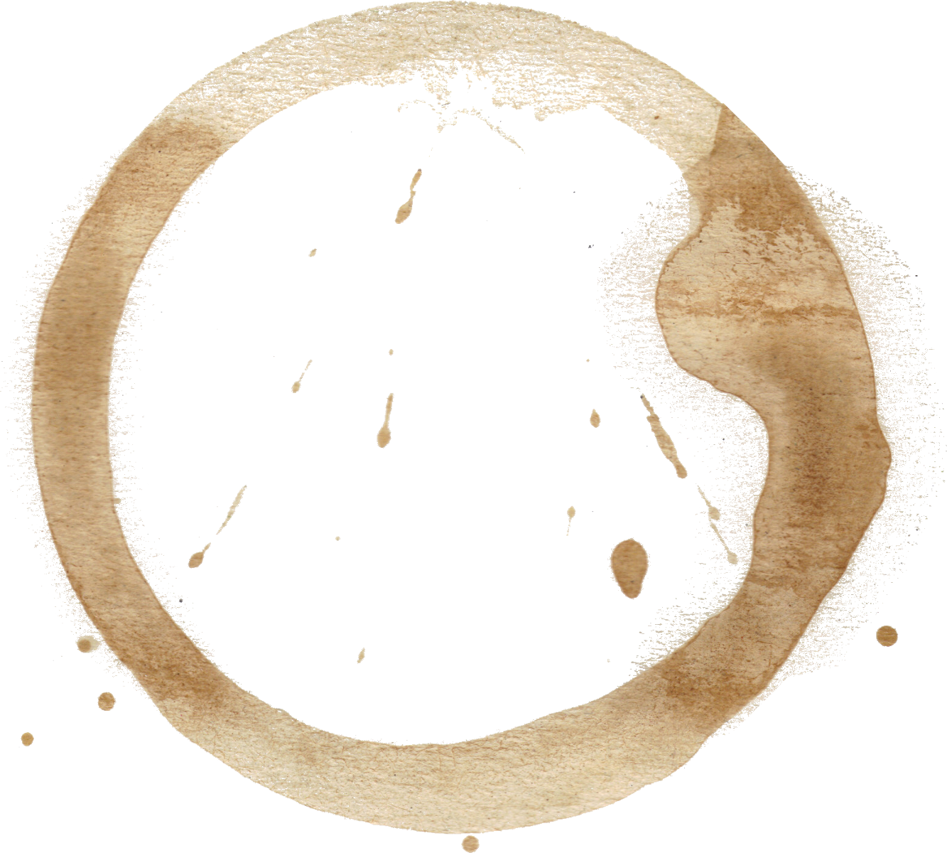 Gold Stain PNG Free Download