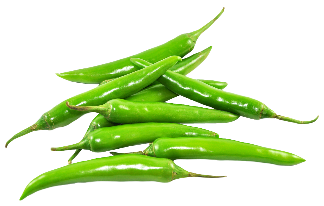 Groene chili peper PNG -afbeelding