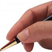 Hand schrijven PNG gratis afbeelding