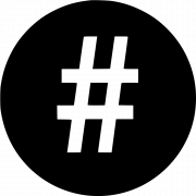Hashtag -Logo PNG