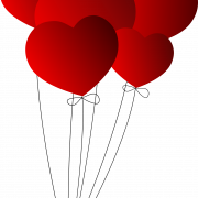 Heart Balloon PNG ดาวน์โหลดภาพ