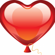 Download de arquivo png de balão de coração grátis