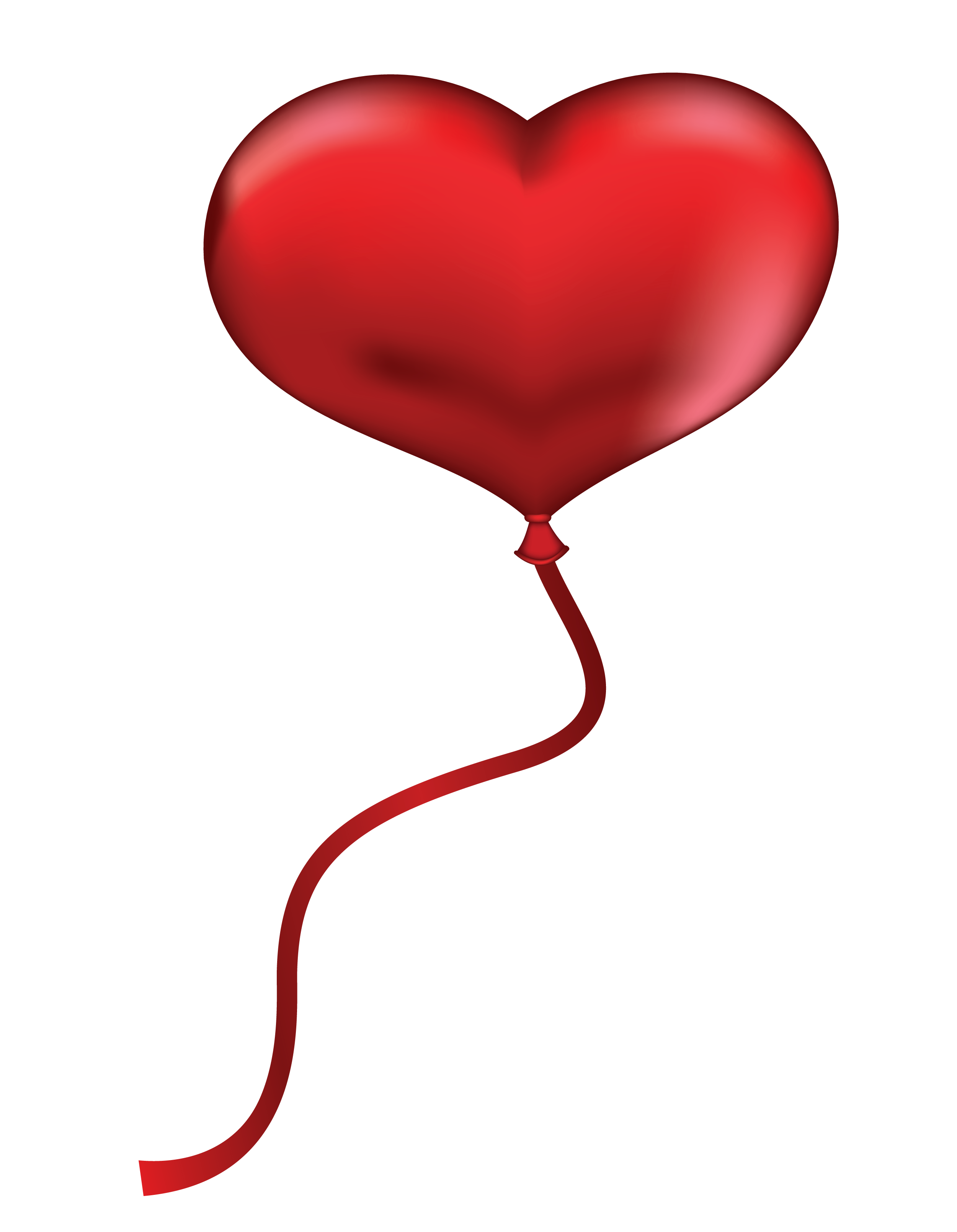 Heart Balloon PNG HD Image