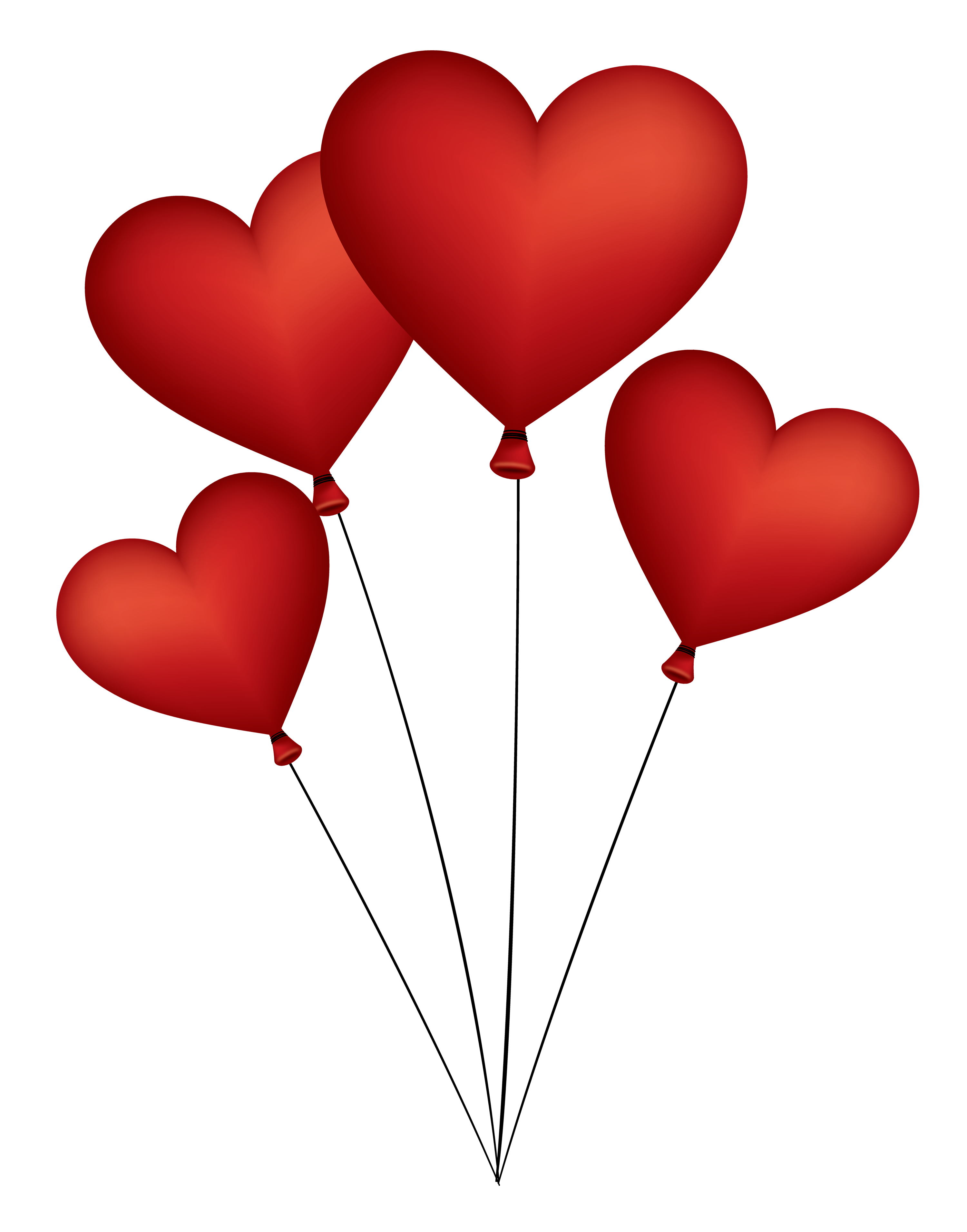 Heart Balloon PNG Image