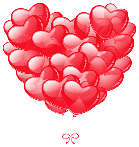 Imagem de png de balão de coração