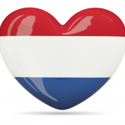 Heart Netherlands Flag