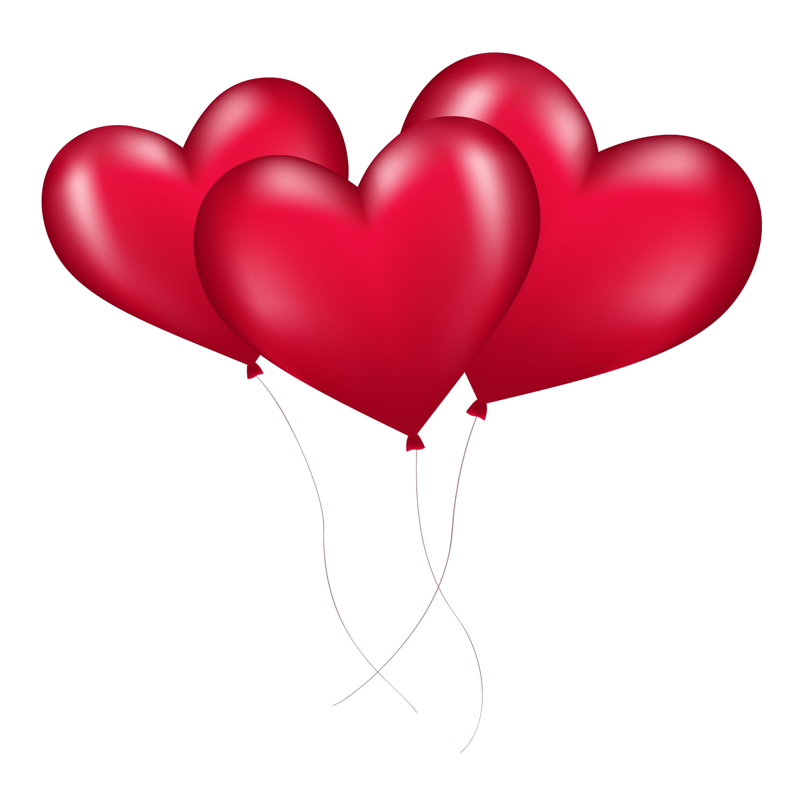 Heart Shaped Balloon PNG Image