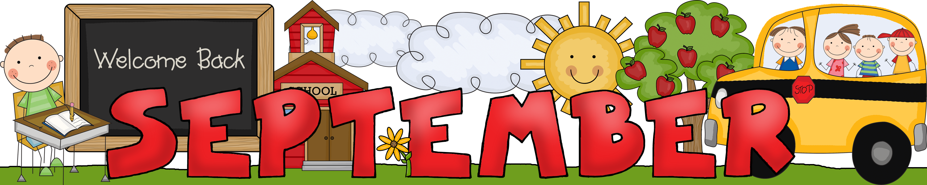 Hello September PNG Picture