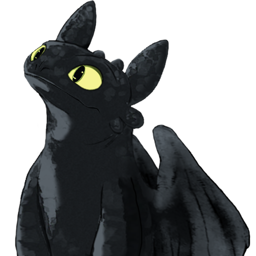 How To Train Your Dragon Toothless PNG HD Image