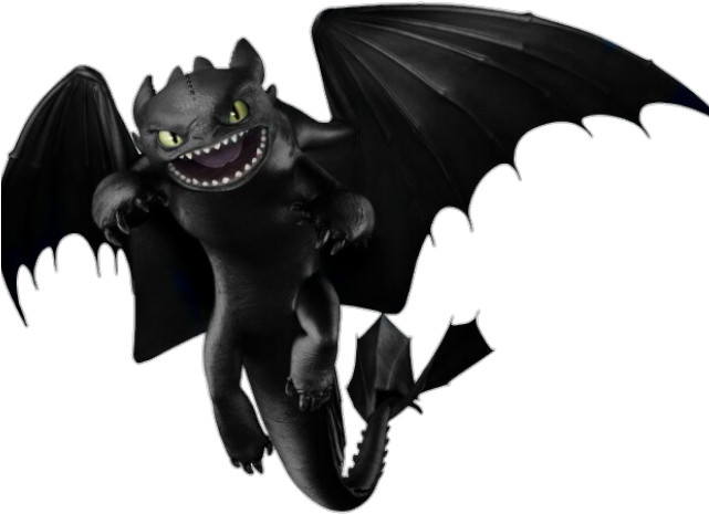 How To Train Your Dragon Toothless PNG Pic