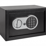Iron Security Safe PNG Clipart
