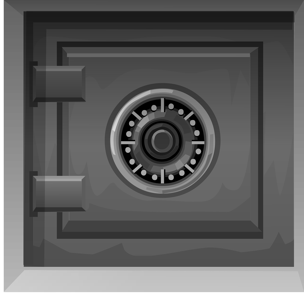 Iron Security Safe PNG Images